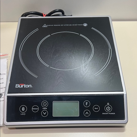 Max Burton Black 6400 Digital Induction Cooktop - Picture 1 of 2